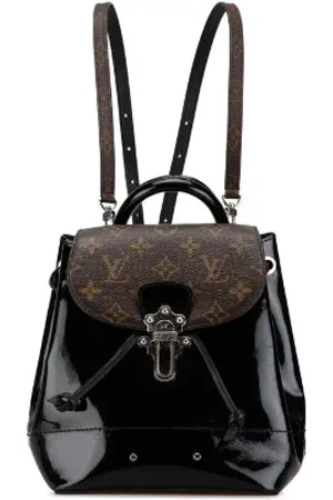 LOUIS VUITTON Femme, Pre-owned, Noir, Taille: ONE Size Pre-owned Toile sacs-dos