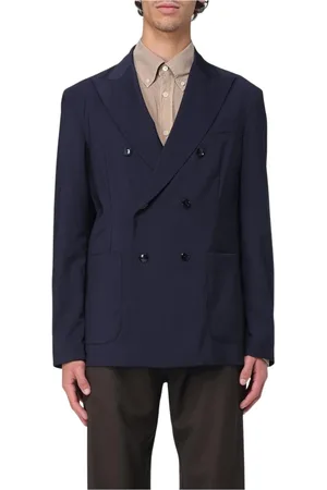BARENA Homme, Vestes, Bleu, Taille: L Blazer Classique Marine