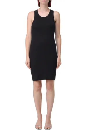 Helmut Lang Femme, Robes, Noir, Taille: 38 FR Robe Mini Dos Nageur Noire