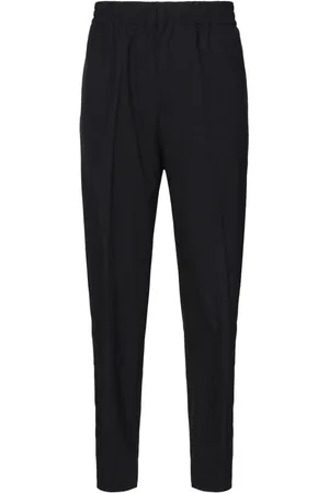 Bottega Veneta Homme, Pantalons, Bleu, Taille: S Pantalon en Laine Bleu Nuit Jambe Droite