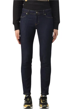 VERSACE Femme, Jeans, Bleu, Taille: W27 Jeans Skinny Sophistiqués pour Femmes