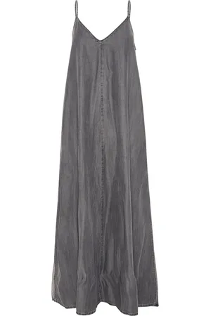 My Essential Wardrobe Femme, Robes, Gris, Taille: 46 FR Robe Grise Bretelles Silhouette Large