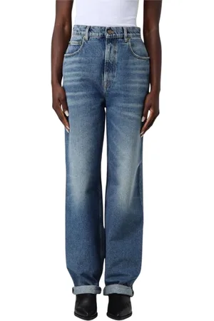 Golden Goose Femme, Jeans, Bleu, Taille: W28 Jean Large Classique Bleu
