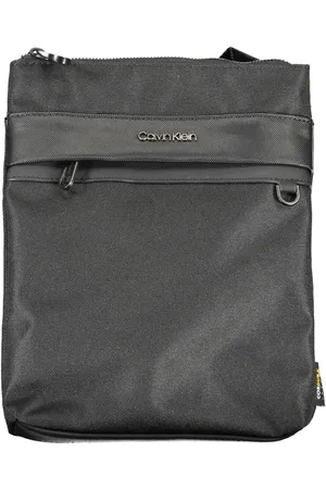 Calvin Klein Homme, Sacs, Noir, Taille: ONE Size Sac à bandoulière noir homme écologique