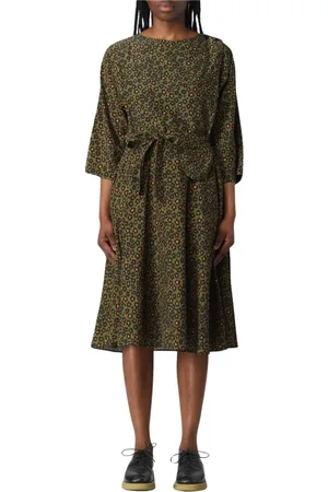 Kenzo Femme, Robes, Vert, Taille: 36 FR Robe Imprimée d