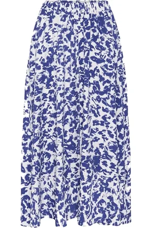 INWEAR Femme, Jupes, Bleu, Taille: 44 FR Jupe Artistic Shadow