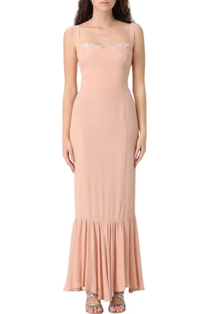 Mar De Margaritas Femme, Robes, Rose, Taille: 40 FR Elegant Mermaid Dress with Lace Trim