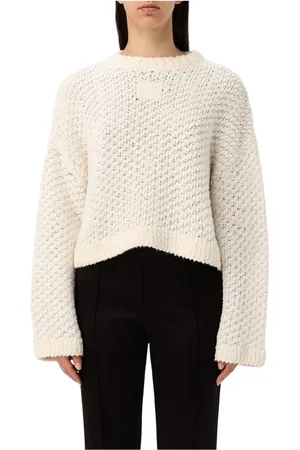 J.W.Anderson Femme, Pulls, Blanc, Taille: 38 FR Pull en nid d