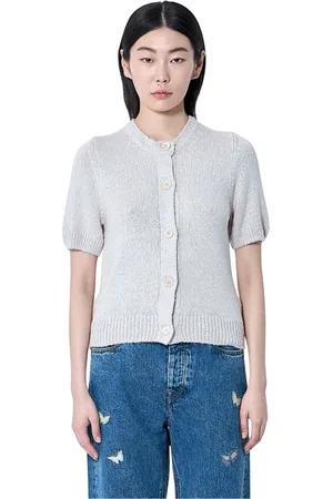 OUR LEGACY Femme, Pulls, , Taille: 34 FR Cardigan en Tricot de Soie