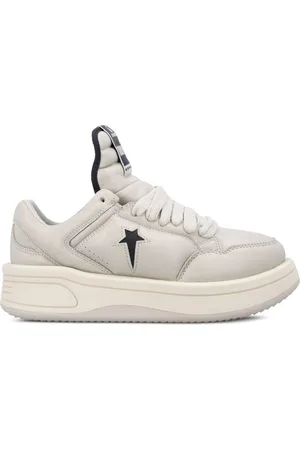 Rick Owens Femme, Chaussures, Blanc, Taille: 36 EU Turbo A12062C Baskets Élégantes