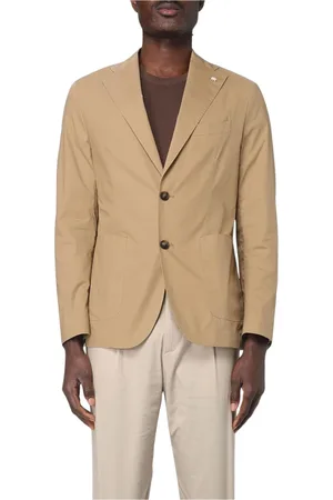 Manuel Ritz Homme, Vestes, , Taille: XS Blazer en Coton Style Élégant