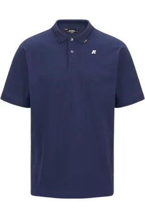 K-Way Homme, Tops, Bleu, Taille: M Polo Homme Simor Piqué