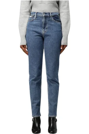 Calvin Klein Femme, Jeans, Bleu, Taille: W27 Jean Droit Contemporain