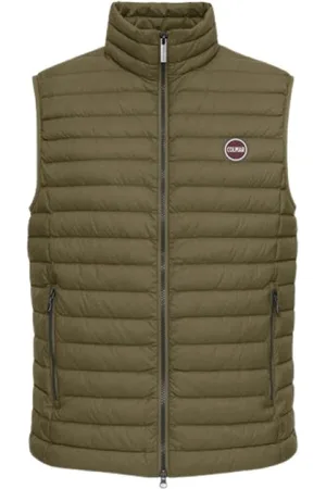Colmar Homme, Vestes, Vert, Taille: XL Veste sans manches verte en duvet
