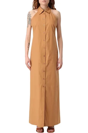 Twin-Set Femme, Robes, , Taille: 36 FR Robe Longue à Col Halter