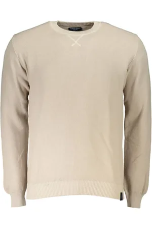 North Sails Homme, Pulls, , Taille: M Pull en Coton avec Détails Contrastants