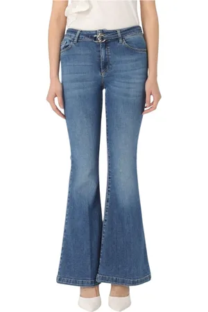 Liu Jo Femme, Jeans, Bleu, Taille: W31 Jeans Évasés Bleus pour Femmes