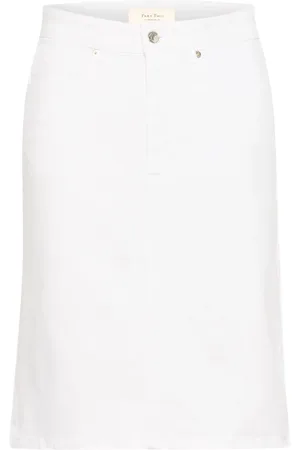 Part Two Femme, Jupes, Blanc, Taille: 46 FR Jupe Classique Bright