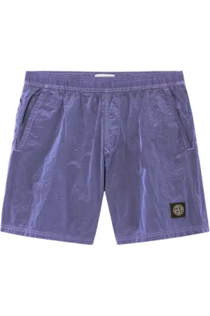 Stone Island Homme, Maillots de bain, Violet, Taille: M Maillot de bain en Nylon Metal irisé en Lavande