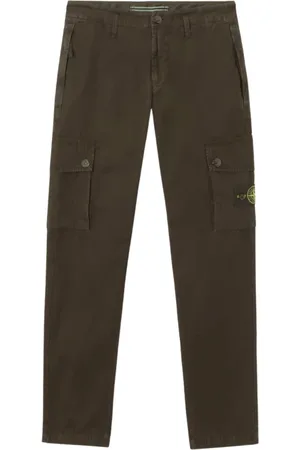Stone Island Homme, Pantalons, Vert, Taille: W36 Pantalon Cargo Slim Vert