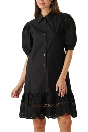 Liu Jo Femme, Robes, Noir, Taille: 40 FR Robe Mini Noire Abito Ts.nav