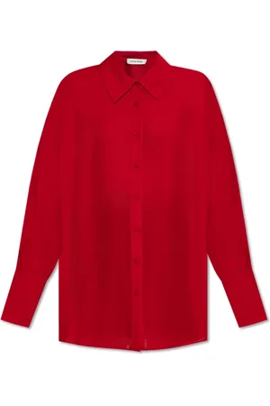 ANINE BING Femme, Blouses et Chemises, Rouge, Taille: 40 FR Chemise Bridget