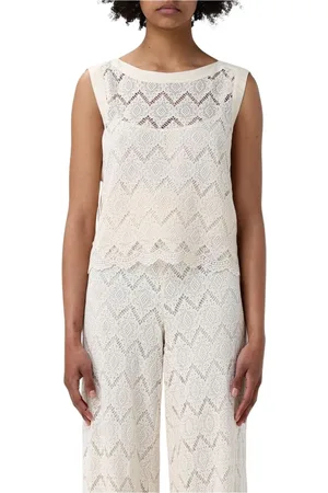 Twin-Set Femme, Tops, , Taille: 40 FR Ensemble Top et Pantalon en Dentelle