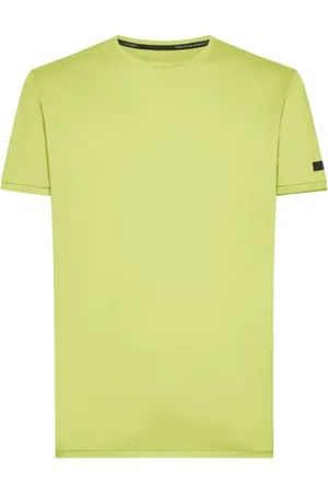 RRD Homme, Tops, Jaune, Taille: XL Polo Vert Macro Shirty