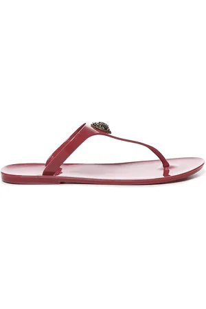 Kurt Geiger Femme, Chaussures, Violet, Taille: 38 EU Sandales Violettes avec Bride en T