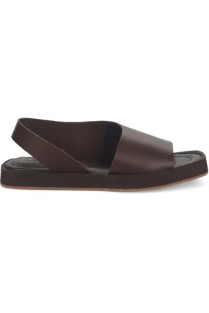 Paloma Barceló Femme, Chaussures, Brun, Taille: 40 EU Élégantes Sandales en Cuir Marron