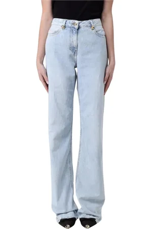 Elisabetta Franchi Femme, Jeans, Bleu, Taille: W30 Jean Denim Lavage Clair