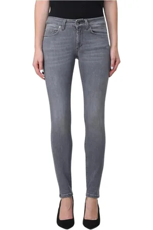 Dondup Femme, Jeans, Gris, Taille: W32 Jean Skinny Gris pour Femmes