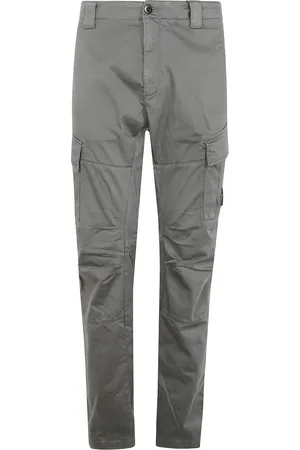 C.P. Company Homme, Pantalons, Gris, Taille: XL Pantalon Cargo Stretch avec lentille
