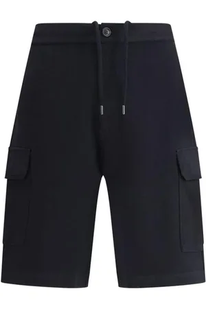 Brunello Cucinelli Homme, Shorts, Noir, Taille: S Shorts Bermuda élégants pour Homme