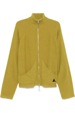 ROA Homme, Pulls, Jaune, Taille: S Cardigan Mohair Jaune