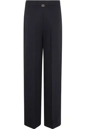 Twin-Set Femme, Pantalons, Noir, Taille: 40 FR Pantalon Nero pour un look élégant