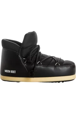 Moon Boot Homme, Chaussures, Noir, Taille: 41 EU Bottes en Nylon Caoutchouc Doublure Imperméable