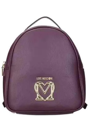 Moschino Femme, Sacs, Violet, Taille: ONE Size Sac élégant en simili cuir