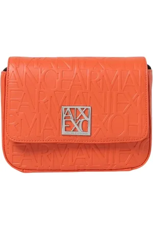 Armani Exchange Femme, Sacs, Rouge, Taille: ONE Size Sac Mini Pochette avec Logo en Relief