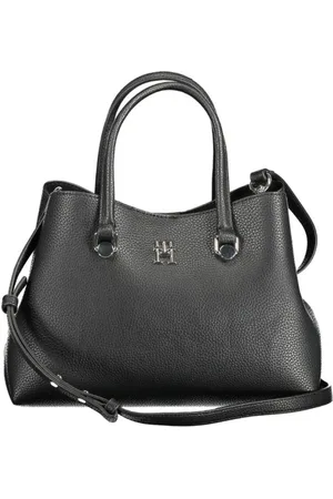 Tommy Hilfiger Femme, Sacs, Noir, Taille: ONE Size Élégant Sac à Main Noir Femme