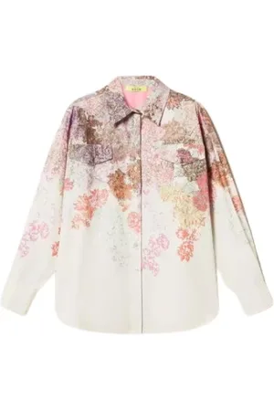 Twin-Set Femme, Blouses et Chemises, Multicolore, Taille: 40 FR Chemise florale pour femme