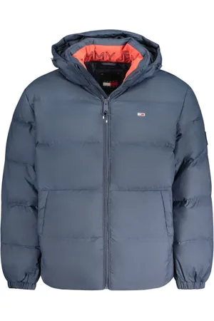 Tommy Hilfiger Homme, Vestes, Bleu, Taille: 2XL Veste Homme en Polyester Bleu