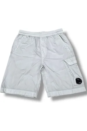 C.P. Company Homme, Shorts, Gris, Taille: L Short Cargo Chrome-R Gris
