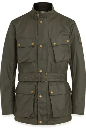 Belstaff Homme, Vestes, Vert, Taille: L Trialmaster Manteau Vert