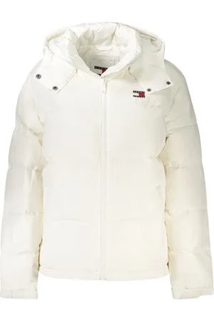 Tommy Hilfiger Femme, Vestes, Blanc, Taille: 44 FR Veste d`hiver en polyester