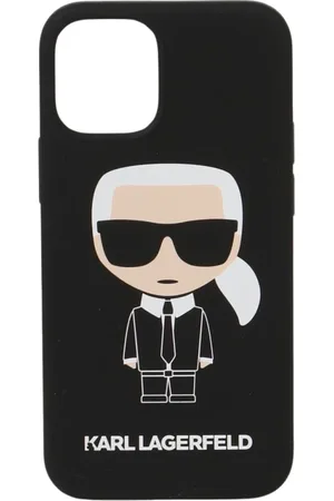 Karl Lagerfeld Homme, Accessoires, Noir, Taille: ONE Size Coque iPhone 13 KKuromi