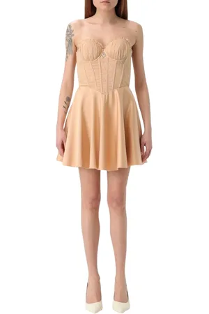 ANIYE BY Femme, Robes, , Taille: 40 FR Blush Pink Lace Corset Mini Dress
