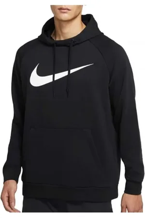 Nike Homme, Sweatshirts et sweats à capuche, Noir, Taille: L Sweat à Capuche avec Technologie Dri-FIT