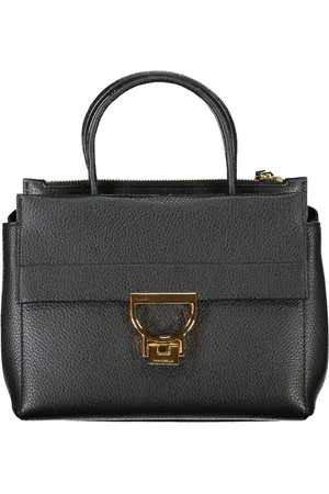 Coccinelle Femme, Sacs, Noir, Taille: ONE Size Sac à main en cuir noir pour femme