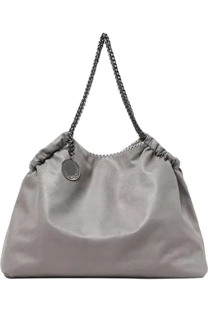 Stella McCartney Femme, Sacs, Gris, Taille: ONE Size Sac Fourre-tout Gris Shaggy Deer